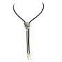 Silver Eagle Arrowhead Bolo Tie