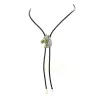 Green & Silver Horse Head Bolo Tie Reference: 13154 | Chapellerie Traclet
