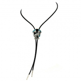 Howling Wolf Bolo Tie