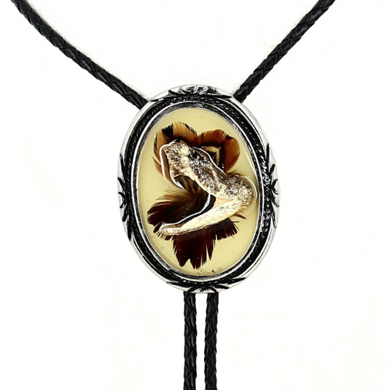 Bolo Tie Serpent Plumes Bolo Tie Serpent Plumes