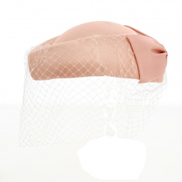 Prestige Evening Lucifer Hat in Pink