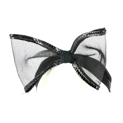 Bandeau de Cérémonie Nœud Noir - Traclet Reference : 13186 | Chapellerie Traclet