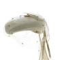 Prestige Hat in Moulin Rouge Colors - Ivory