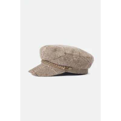 Casquette Marin Ashland Chevron Tan Marron - Brixton Reference : 12907 | Chapellerie Traclet
