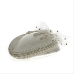 Prestigious and Chic Ivory Hat