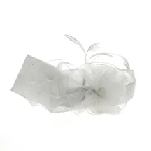 Bandeau de Cérémonie Blanc - Traclet Reference : 13190 | Chapellerie Traclet
