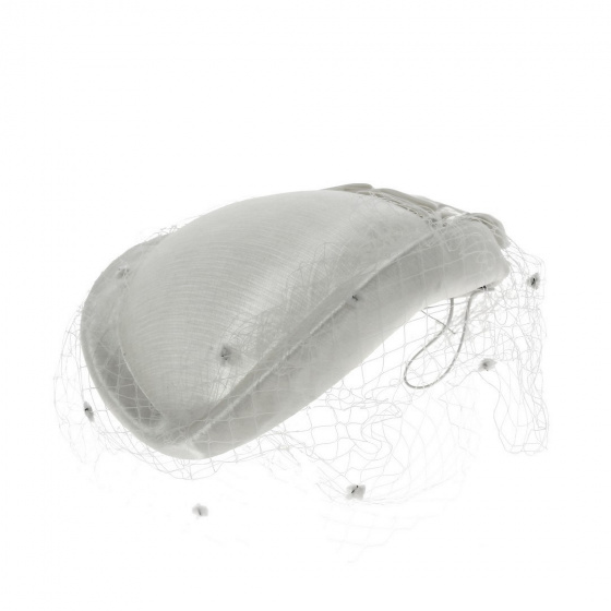 Chapeau de Cérémonie EDY Paradis Blanc ou Ecru Chapeau de Cérémonie EDY Paradis Blanc ou Ecru