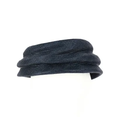 Simple Black Ceremony Headband - Traclet Reference: 13218 | Traclet Hat Shop