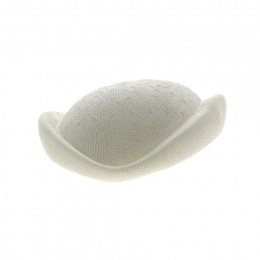 White Fiber Ceremony Tambourine - Traclet