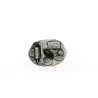 Boucle de Ceinture Loup Hurlant Noir Reference : 13224 | Chapellerie Traclet