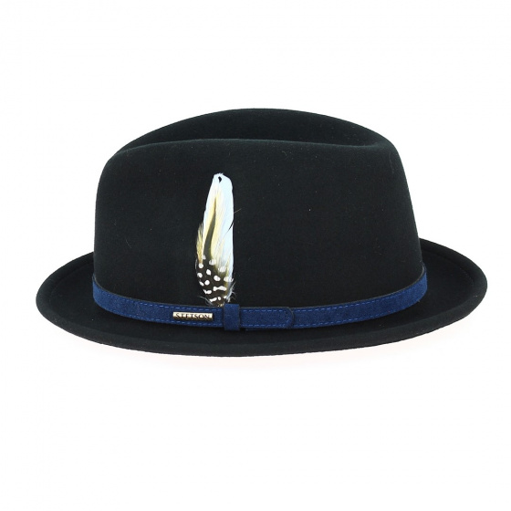 Chapeau Player Trinity Vitafelt Noir - Stetson Chapeau Player Trinity Vitafelt Noir - Stetson