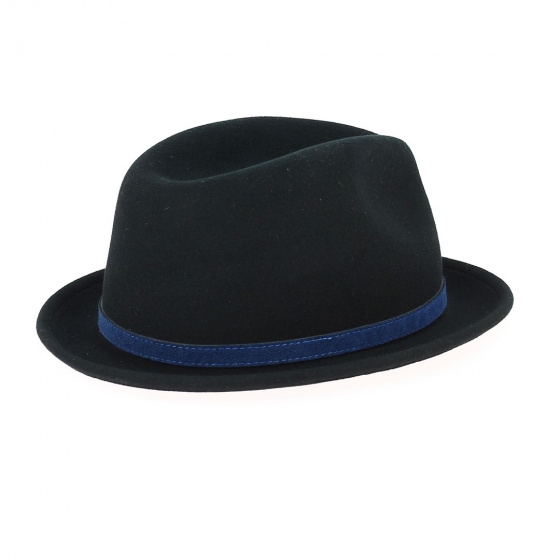 Chapeau Player Trinity Vitafelt Noir - Stetson Chapeau Player Trinity Vitafelt Noir - Stetson