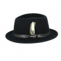 Stetson Lindsey Vitafelt Felt Traveller Hat - Black