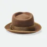 Chapeau Fedora Champ Feutre Laine Marron - Brixton