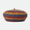 Béret Audrey Lion Multi Stripe Laine - Brixton Reference : 13256 | Chapellerie Traclet