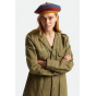 Audrey Lion Multi Stripe Wool Beret - Brixton