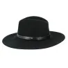 Chapeau Fedora Layton Noir - Brixton