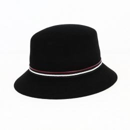 Bob Vincente Black Wool Felt - Fléchet