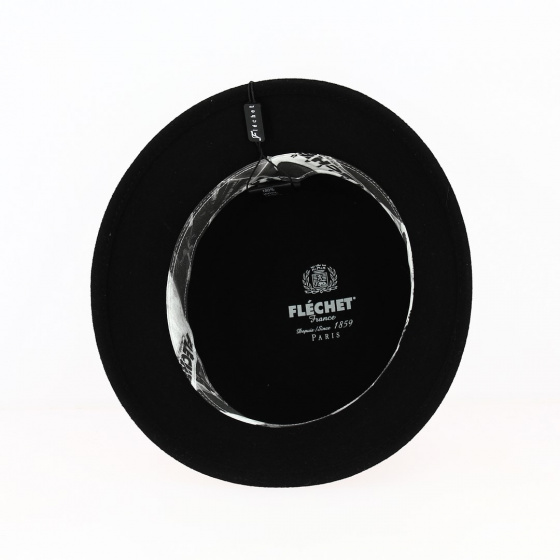 Bob Vincente Feutre Laine Noir - Fléchet