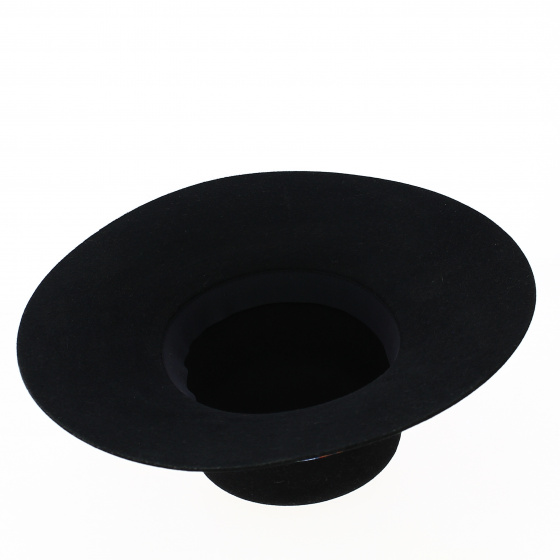 Black rabbit felt cape