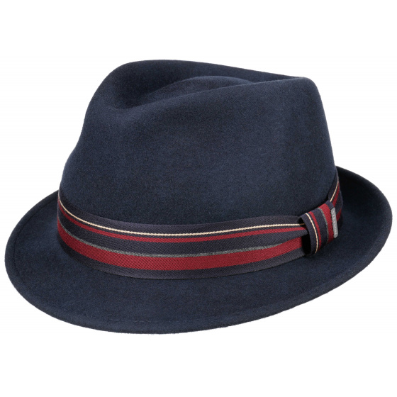 Le Falio Navy Trilby Hat - Stetson