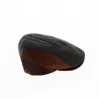 casquette plate cuir multicolor