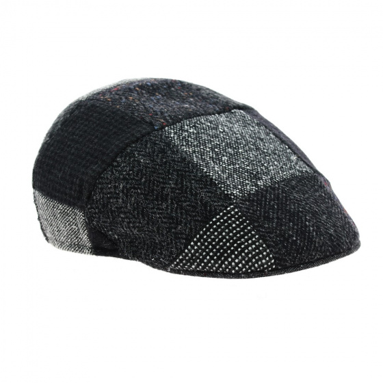 Atlantic Patchwork Wool Cap