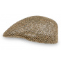Domed Openwork Straw Cap - Traclet