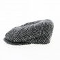 Relax 8 rib cap black & grey
