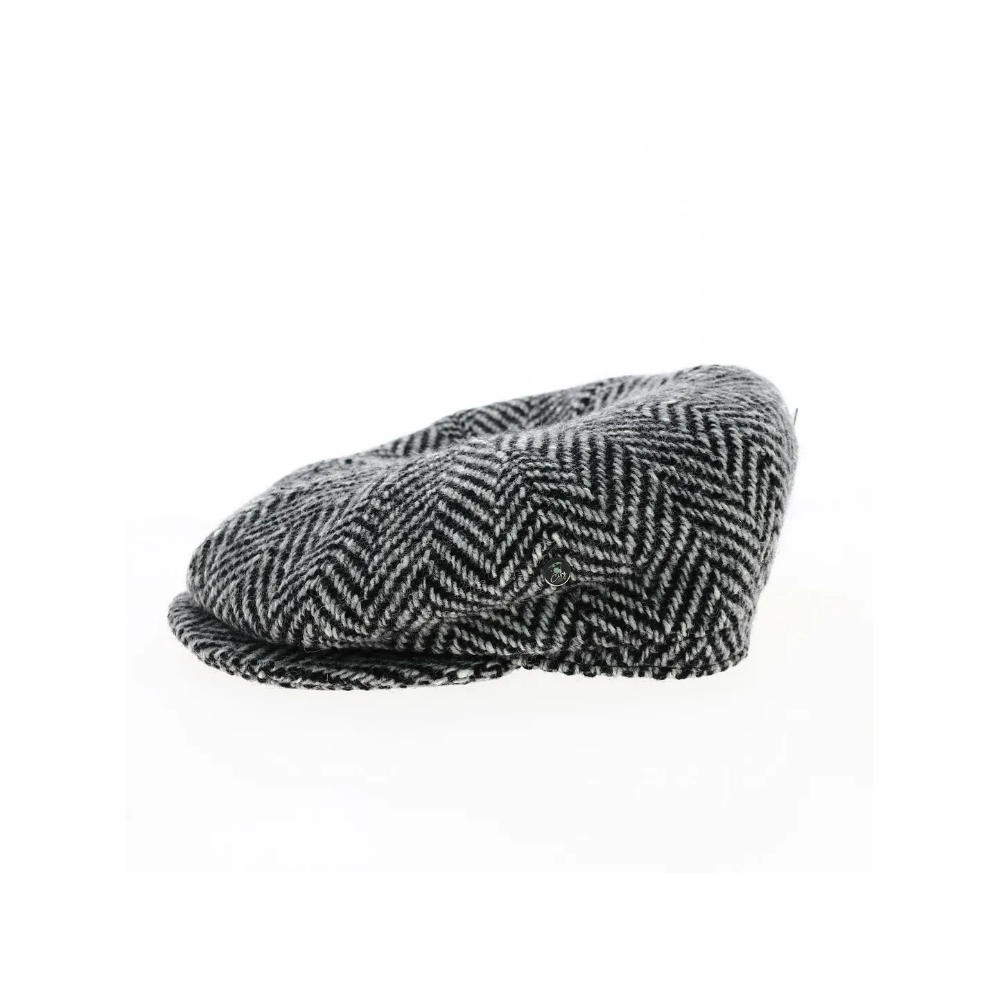 Casquette 8 côtes Relax black & grey