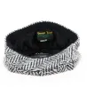 Casquette 8 côtes Relax black & grey