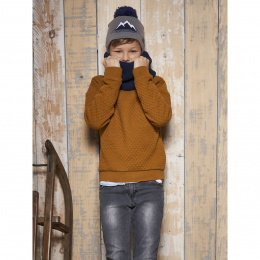 Children's Neck Warmer Iloni Navy - Pipolaki