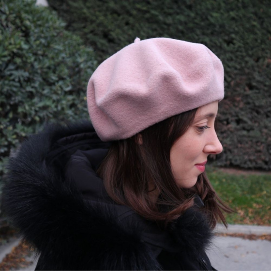 Classic Pale Pink Beret- Le Béret Français