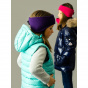 Children's Bison Fleece Headband Purple - Pipolaki
