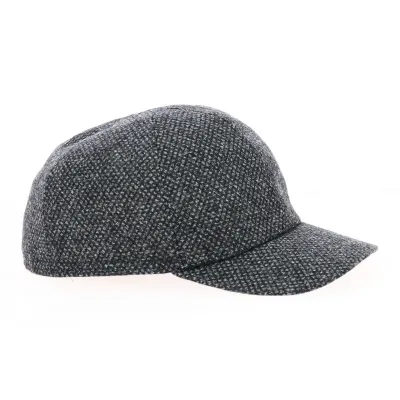 Casquette cache oreilles laine gris