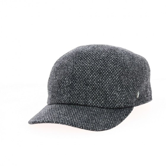 Casquette cache oreilles laine gris Casquette cache oreilles laine gris
