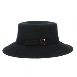 Capeline Marta wool black - Traclet