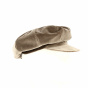 Gavroche brown velvet cap - Traclet