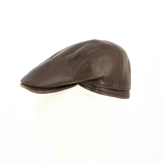 Brown Gatsby earmuffs cap - Traclet Brown Gatsby earmuffs cap - Traclet