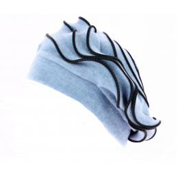Women's Fleece Beret Jaipur Light Blue - Traclet