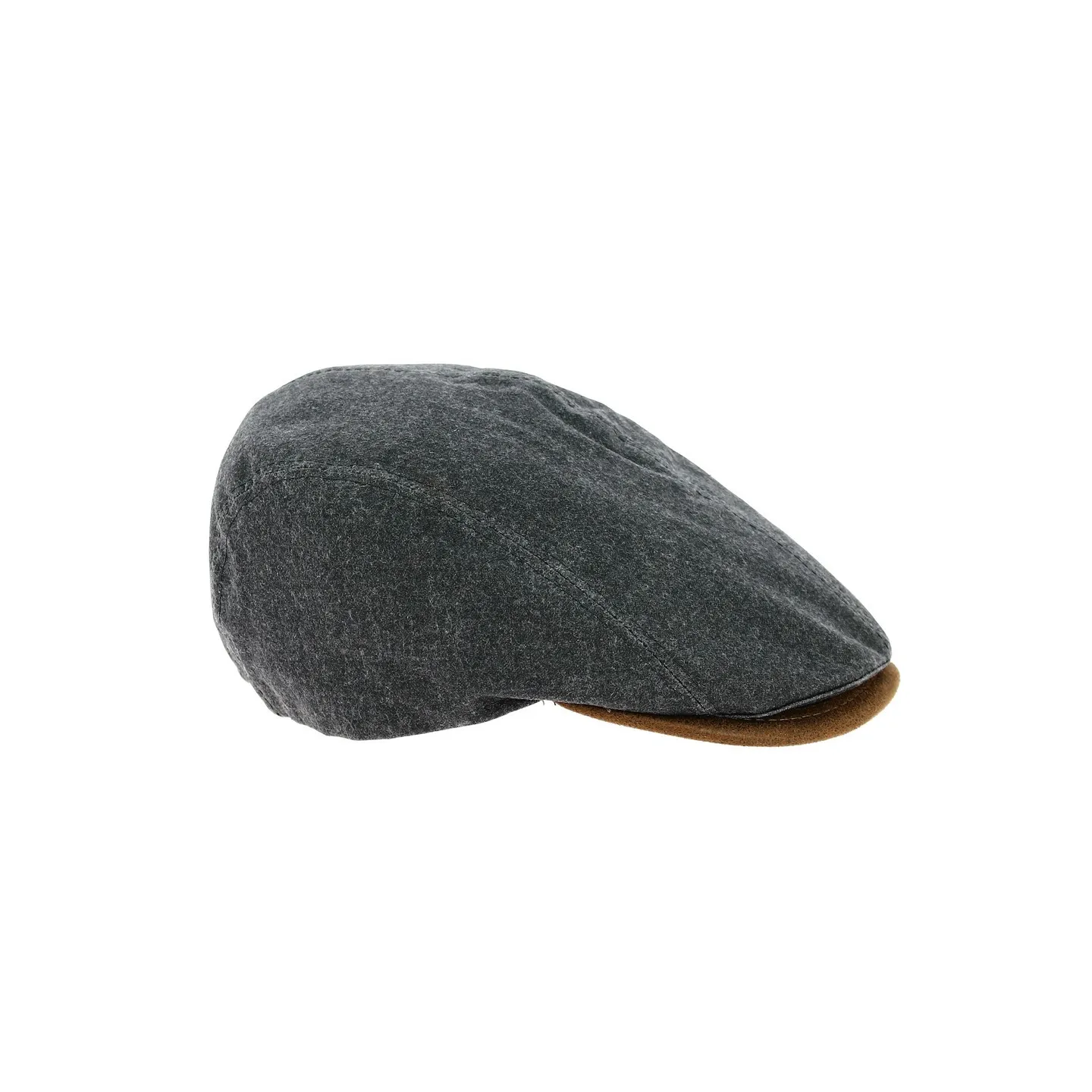 Duckbill cap - wool anthracite - Traclet