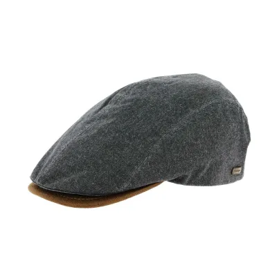 Casquette Bec de canard laine anthracite - Traclet