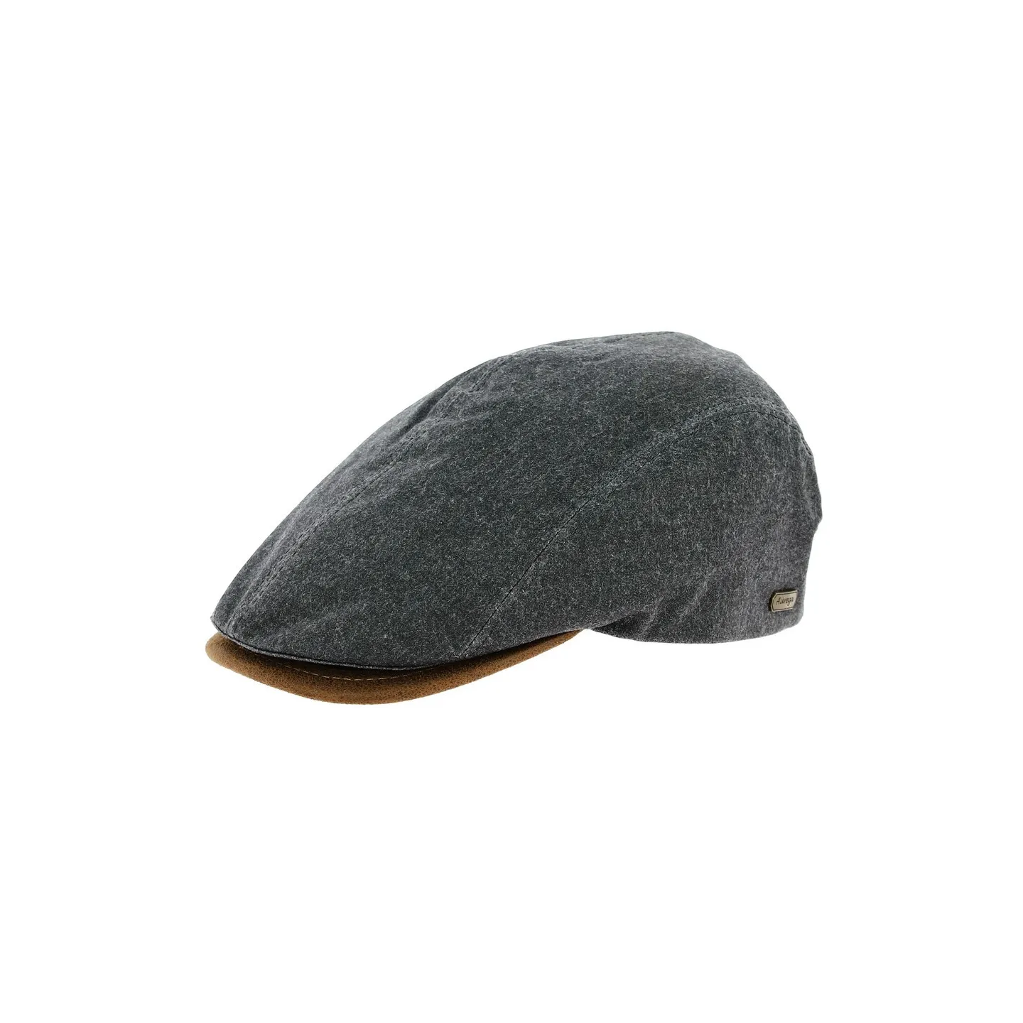 Duckbill cap - wool anthracite - Traclet
