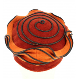 Béret Polaire Femme Lila Orange - Traclet