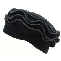 Béret Polaire Femme Jaipur Noir made in France - Traclet