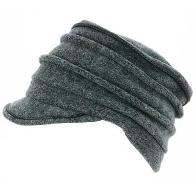 Women's Anna Fleece Cap in Grey - TRACLET Reference: 13455 | Traclet Hat Shop