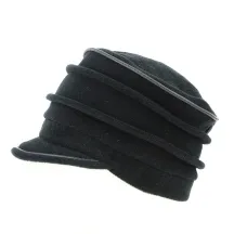Casquette Femme Anna polaire NOIRE - TRACLET Reference : 13456 | Chapellerie Traclet