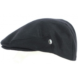 Black London English Flat Cap - City Sport