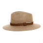 Fedora Wald hat camel - Traclet