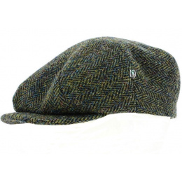 Stavelot Olive Tweed Flat Cap - City Sport